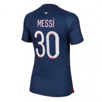 Paris Saint-Germain Lionel Messi #30 Fußballbekleidung Heimtrikot Damen 2023-24 Kurzarm
